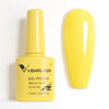 Picture of VENALISA Yellow Gel Nail Polish 1 Pcs Bright Yellow Color Gel Polish Soak Off UV Gel DIY at Home Manicure Salon Nail Art For Girls Women