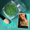 Picture of Teenitor Green Face Glitter, 6 Shapes Face and Body Glitter, Hair Glitter Gel, Body Glitter Gel for Body Makeup, Makeup Glitter Gel for Face, Body, Hair