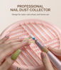 Picture of MelodySusie Nail Dust Collector,Compact Vacuum Fan Dust Collector for Beginner with Reusable Filter,HPro Powerful Dust Suction Machine Manicure Pedicure Tool for Acrylic Nail Polishing,Salon & Home