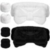 Picture of WSYUB Spa Headband and Wrist bands for Face Washing,Face Wash Headband and Wristband Set,Skin Care Headband,Self Care Gifts for Women Teen Girls