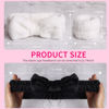 Picture of WSYUB Spa Headband and Wrist bands for Face Washing,Face Wash Headband and Wristband Set,Skin Care Headband,Self Care Gifts for Women Teen Girls