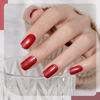 Picture of RARJSM Nude Glitter Gel Nail Polish Wine Red Tone Silver Rainbow Glitter Chunky Iridescent Sparkle Shimmer Diamond Transparent Gel Polish Single Bottle Soak off UV LED Cured for Home Salon Manicure