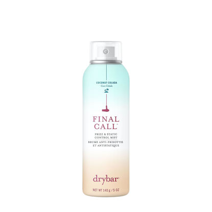 Picture of Drybar Final Call Frizz & Static Control Mist Coconut Colada Scent - Full Size | Fights Frizz, Tames Flyaways to Maintain Smooth and Shiny Blowouts, 24 Hour Frizz Control & 72 Hour Static Control