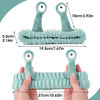 Picture of Molain Face Wash Headband, Palm and Snail Spa Hair Bands Makeup Headbands Women Cartoon Cute Coral Fleece Elastic Headband Creative Hair Accessories for Washing Face Shower Beauty Skincare