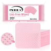 Picture of NXJ INFILILA Lint Free Nail Wipes Nail Polish Remover 1000PCS Super Absorbent Soft Nail Pliosh Remover Pads Wipes Lint Free Wipes Nail Wipes (Pink)