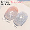 Picture of Double Rhythm 15ML Glitter Gel Polish Shimmer Reflective Holographic Color Magnetic for Nail Art Salon DIY at Home (B1136)