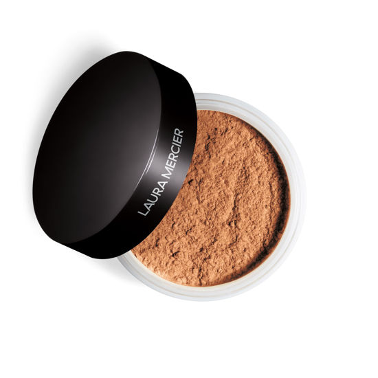 Picture of Laura Mercier Translucent Loose Setting Powder: 24 HR Shine Control, Soft Matte Finish, Long Lasting Wear, Best for Normal to Oily Skin, 4 Shades for Virtually All Skin Tones, Medium Deep