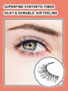 Picture of Lashes Wispy Eyelashes False Eyelashes Thin Band Strip Lashes Natural Mink Lashes 3D Volume Eyelashes Soft False Lashes 7 Pair 10MM Short Lash Pack Siligli