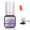 Picture of Lash Glue Cluster Eyelash Glue Black Sensitive Lash Glue Fast Drying Waterproof Lash Glue Individual Lash Glue Long Lasting DIY Lash Extension Glue Strong Hold Eyelash Glue for Lash Extensions(5ML)