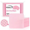 Picture of NXJ INFILILA Lint Free Nail Wipes, 540 PCS Nail Polish Remover Pads Super Absorbent Soft Lint Free Wipes for Eyelash Extensions Non-Woven Nail Wipes for Gel Nails (Pink)