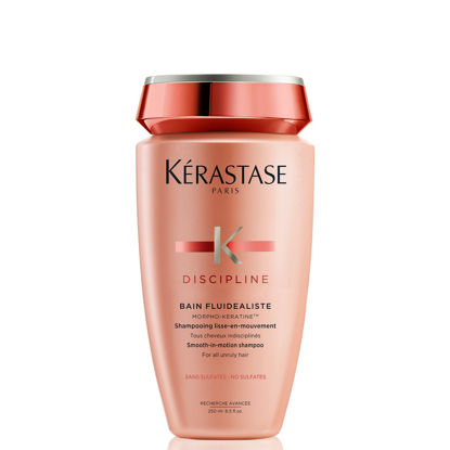 Picture of KERASTASE Smoothing Anti-Frizz Sulfate-Free Shampoo with Morpho-Keratine for All Hair Types, 8.5 Fl Oz