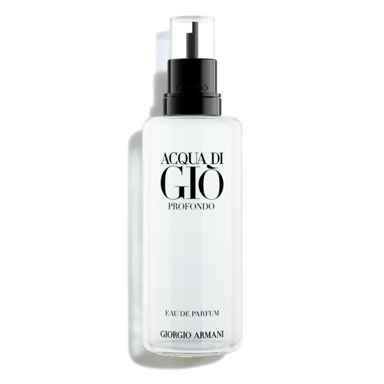 Picture of Armani Beauty - Acqua di Giò Profondo - Eau de Parfum Refill - Cologne for Men - Fresh & Aromatic Men’s Fragrance - Mandarin, Lavender, Cedarwood Notes - 5.0 Fl Oz Refill