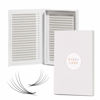 Picture of Eyesy Lash Promade Fans 1200 Easy Fans | 5D 0.07 Curl D Mixed Lengths 8-16mm | XXL Tray 40 Lines Ultra Speed Eyelash Extension Premade Lashes Volume Lash Extensions Pestanas Pelo A Pelo