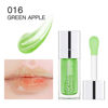 Picture of Hydrating Lip Glow Oil, Lip Oil Gloss Transparent Toot Tinted Nourishing Long Lasting Repairing Lightening Lip Lines (GREEN APPLE) 0.2 OZ