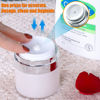 Picture of Airless Pump Jars, 1.7 oz Pump Dispenser, Acrylic Lotion Dispenser for Thick Moisturizer, Skincare Cream, Travel Lotion Container (2 Pack)