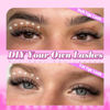 Picture of Yawamica Natural Lash Clusters DIY Cluster Eyelash Extensions 10-16mm Wispy Eyelash Clusters C Curl Individual Lashes 168 pcs Soft Cluster Lashes with Thin Lash Band DIY Lash for Self Application