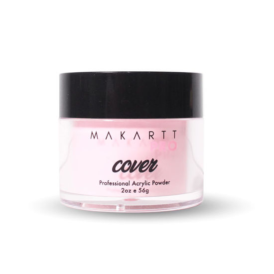 Picture of MakarttPro Acrylic Powder - 56g/2oz Acrylic Nail Cover Powder for Nail Extension, Perfect Acrylic Powder for Professional Private Nail Technicians - Color - Rose Petal