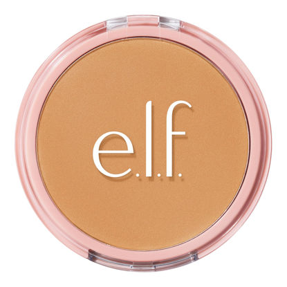 Picture of e.l.f. Halo Glow Powder Filter, Ultra-fine Finishing Powder, Smooths The Look of Pores & Fine Lines, Creates A Soft-Focus Glow, Vegan & Cruelty-Free, Tan Warm