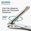 Picture of MR.GREEN Nail Clippers Curved Blades Fingernail Cut Nippers Manicure Scissors Stainless Steel Pedicure Tools (Medium+Glass File)