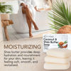 Picture of O NATURALS 3-Pack Organic Coconut & Shea Butter Soap Bar 4oz each Set - 100% Vegan Cold Process Bar Soap Scented Premium Essential Handmade Soap - Natural Soap for Men Women, Face, Body
