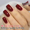 Picture of Double Rhythm 15ML Glitter Gel Polish Shimmer Reflective Holographic Color Magnetic for Nail Art Salon DIY at Home (Burgundy Glitter-B1157)