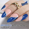 Picture of Double Rhythm 15ML Glitter Gel Polish Shimmer Reflective Holographic Color Magnetic for Nail Art Salon DIY at Home (Deep Blue-B1158)
