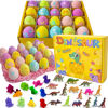 Picture of Kids Dinosaur Egg Bath Bomb - Kids Bath Bomb with 25 Surprises Inside - Dinosaur Gifts for 3 4 5 6 7 and 8 Year Old Boys and Girls Kids Gifts - Perfect for Birthdays, Children's Day and Christma