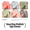 Picture of Beetles Nail Polish Set P176, 6 Colors 15ml Glitter Green Nude Natrual Pink Nail Lacquer Fast Drying & Long Lasting Finger Nail Polish Glitter Effect for DIY Nail Art Salon at Home Gifts for Women