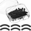 Picture of Zhehao Eyelash Curler Refill Eyelash Curler Pad Silicone Rubber Curler Replacement Refill Pad for Universal Lash Curler with Clear Storage Box