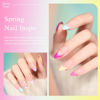 Picture of Larvall Beautpal Neon Pastel Gel Nail Polish Set Easter Decoration Bright Macaron Spring Summer Nail Polish 10pcs Unicorn Tones Purple Pink Yellow Blue Green Soak Off DIY Manicure Set For Women 7ml