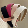 Picture of Headbands for Women Non Slip Trendy Valentine's Day Headbands for Women's Hair 1 inch Wide Cute Headbands for Girls, Pink Head Bands Elastic Hair Bands for Women's Hair Fashion Women Hair Accessories