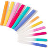 Picture of 6 Pcs Glass Nail File With Case, Crystal Nail Files for Natural Nails Fingernail Files Set, Double Sided Etched Nail Filer Professional Ceramic Glass File for Travel Gifts Package Fine Grit