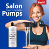 Picture of Bar5F Universal Pumps for Shampoo, Conditioner, Lotion, Body Wash, Fits 1" Inch Bottle Necks, 1 Liter 33.8-Ounce Bottles (Black)