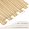 Picture of WENNALIFE Tape in Hair Extensions Human Hair Light Blonde Highlighted Golden Blonde Tape in Extensions, 10pcs 30g 24 inch Remy Invisible Tape Ins Straight Soft Real Human Hair Tape in Extensions