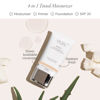Picture of PUR Beauty 4-in-1 Tinted Moisturizer with SPF 20 - Hydrating Skin Tint Face Moisturizer, Primer & Foundation with Shea Butter, Aloe Vera & Vitamin B3 - Vegan Friendly, Paraben Free (Fair Ivory)