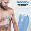 Picture of VIKICON Bikini Trimmer for Women, Pubic Hair Trimmer Women, Electric Hair Trimmer Razors for Legs Body Hair Manscaping, Wet/Dry Cordless Groomer w/Light, Safe Ceramic Blade, No Nicks, Gift for Women