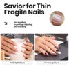 Picture of Beetles Nail Polish Set Coconut Mousse 6Pcs 15ml, Nude Pink Nail Fast Drying & Long Lasting Neutral Brown Red Burgundy Dark Lacquer Glossy Nail Art for Nail and Salon-Quality Results