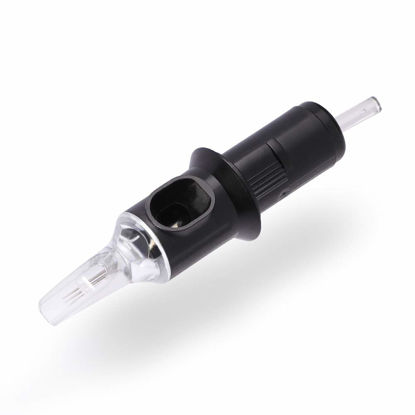 Picture of STIGMA #12(23RM) Standard Disposable Tattoo Needle Cartridges with Membrane Safety Cartridges for Tattoo Artists Curved/Round Magnum Shader Soft Edge 20Pcs Standard Pack EN05-20-1223RM