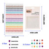Picture of NOOEPC Face Gems Hair Gems, Self-Adhesive Face Jewels 15 Colors Rainbow Rhinestones Face Gems Stick on, DIY Nail Makeup 3mm 4mm 5mm 6mm Rave Festival Accessories Costume for Women