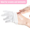 Picture of COOLJOB 100% Cotton Gloves, 6 Pairs White Cotton Gloves for Dry Hands Moisturizing & Eczema, Overnight Lotion, Sleep & Spa Treatment for Women & Men, Breathable Work Glove Liners, Medium Size