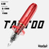 Picture of Wormhole Tattoo Kit Tattoo Gun Kit Cartridge Tattoo Machine Kit Tattoo Pen Kit for Beginners Rotary Tattoo Machine Kit Professional Complete Tattoo Kit Tattoo Supplies WTK070-B True red