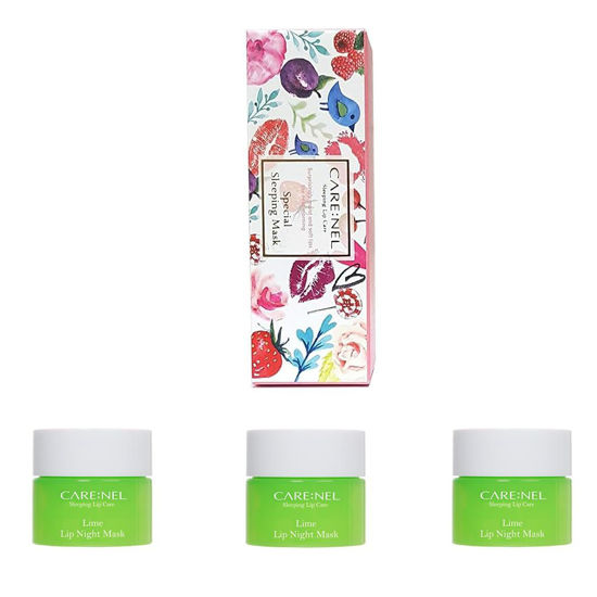 Picture of CARE:NEL Lip Sleeping Mask 5g - Lip Balm Overnight Care Treatments Korean Skin Care (Lime3)