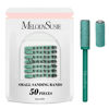Picture of MelodySusie 50 Pcs Nail Drill Bits Small Sanding Bands with 3.1mm Mandrel Bit, 180 Fine Grit Nail File for Acrylic Nails Gel Manicures and Pedicure, Dark Green