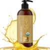 Picture of Organic Jojoba Oil Cold Pressed Unrefined - 100% Pure Organic Certified Oil for Skin Hair & Nails - Organic Skin Care & Natural Beauty DIY Carrier Oil - Dermatologist Tested & Non GMO (16 Fl Oz)