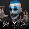Picture of BOBISUKA Blue Face Body Paint, Water Based Face Painting for Art Theater Halloween Party Cosplay Clown SFX Makeup for Women Adults, Non-Toxic Washable