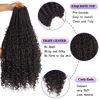 Picture of Goddess Box Braids Crochet Hair With Curly Ends 24 Inch Bohomian Box Braids Crochet Braids 8 Packs Crochet Braids Synthetic Braiding Hair Extension for Black Women (24 Inch (Pack of 8), #4)………