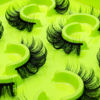 Picture of HBZGTLAD 6 Pairs Fluffy False Eyelashes Natural Faux Mink Strip 3D Lashes Pack(3DQG-104)