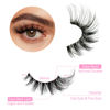 Picture of Yasnai Cat Eye Lashes False Eyelashes Volume Lashes Wispy Fake Lashes Natural Eyelashes Clear Band 14 Pairs Pack 9D
