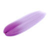 Picture of Dorsanee Ombre Purple Braiding Hair Pre Stretched 24 Inch 3 Packs Purple to Light Purple Braiding Hair for Box Braids Twists Locs Soft Yaki Texture Hot Water Setting (#Purple/Light Purple)