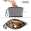Picture of Ethereal Makeup Bag for Purse, Small Makeup Organizer Bag Travel Makeup Bag for Women Makeup Pouch Waterproof Makeup Brush Holder